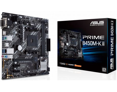 ASUS PRIME B450M-K II - нарушена опаковка на супер цени