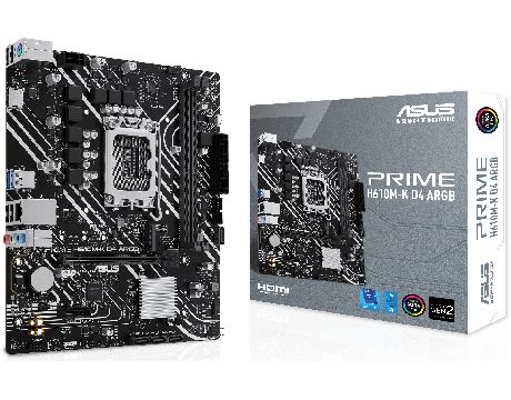 ASUS PRIME H610M-K-D4 ARGB на супер цени