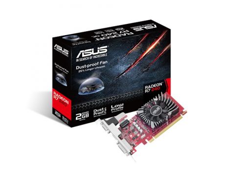 ASUS Radeon R7 240 2GB Low Profile на супер цени