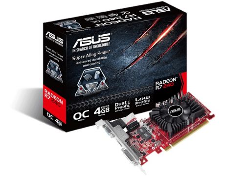 ASUS Radeon R7 240 4GB OC на супер цени