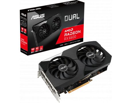 ASUS Radeon RX 6600 8GB Dual на супер цени