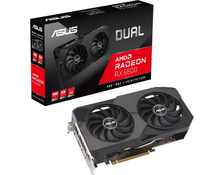 ASUS Radeon RX 6600 8GB Dual V2 на супер цени
