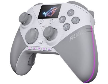ASUS ROG Raikiri II Pro, бял/сив на супер цени