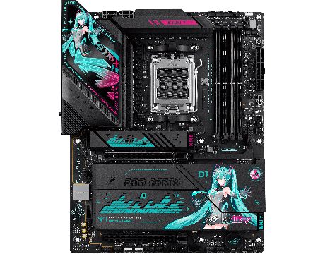 ASUS ROG STRIX X870E-H GAMING WIFI7 Hatsune Miku Edition на супер цени