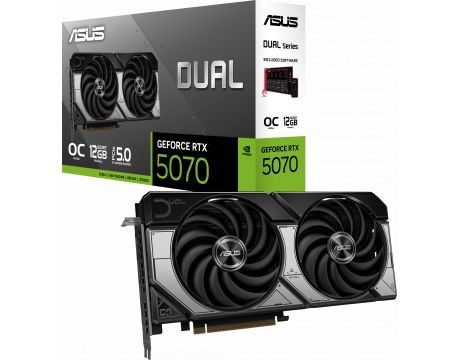 ASUS GeForce RTX 5070 12GB DUAL OC DLSS 4 на супер цени
