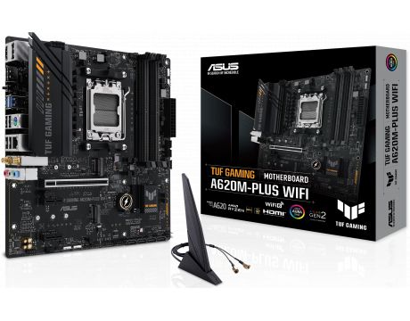 ASUS TUF GAMING A620M-PLUS WIF на супер цени