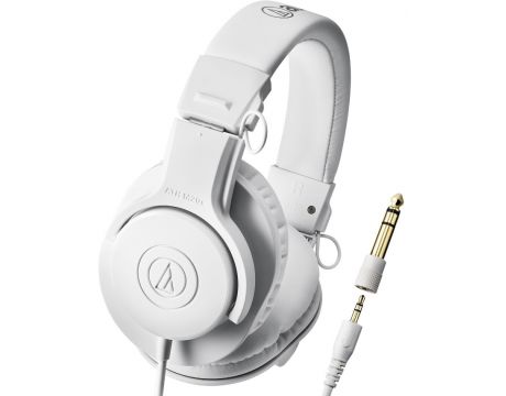 Audio-Technica ATH-M20x, бял на супер цени