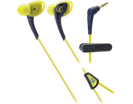Audio-Technica ATH-SPORT2, жълт/тъмносин на супер цени