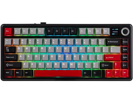 AULA F75 MAX, черен/червен на супер цени