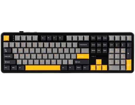 AULA F108, черен/жълт на супер цени