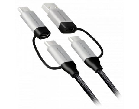 AXAGON USB Type-C към micro USB и USB на супер цени