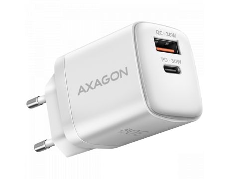 AXAGON ACU-PQ30W 30W, бял на супер цени
