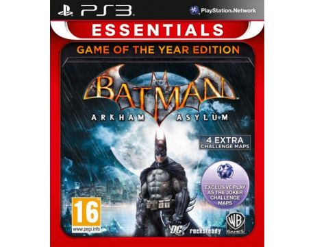 Batman: Arkham Asylum GOTY - Essentials (PS3) на супер цени