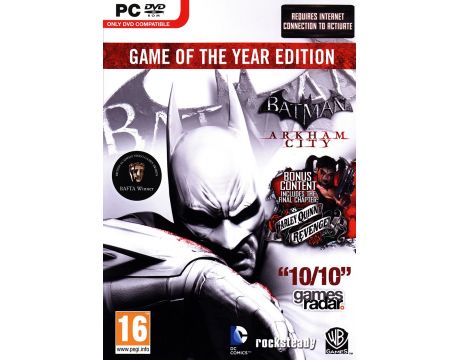 Batman: Arkham City - Game of the Year (PC) на супер цени