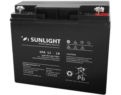 Sunlight 12V 18Ah на супер цени