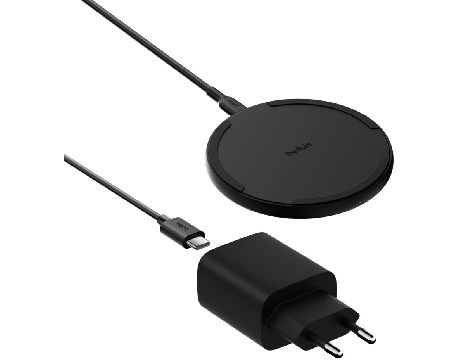 Belkin Charging Pad 15W, черен на супер цени