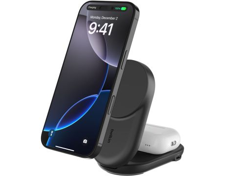 Belkin Ultracharge 2-in-1 25W, черен на супер цени