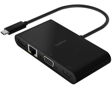 Belkin USB-C Multimedia + Charge на супер цени