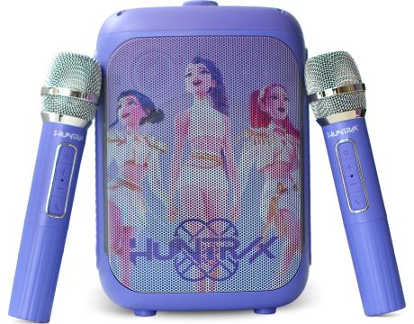 безжична колонка и микрофони OTL K-Pop Demon Hunters Huntrix PopSing Party, лилав на супер цени