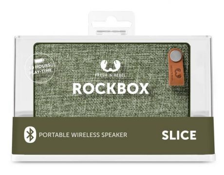 Fresh 'n Rebel Rockbox Slice Fabriq Edition, тъмнозелен на супер цени