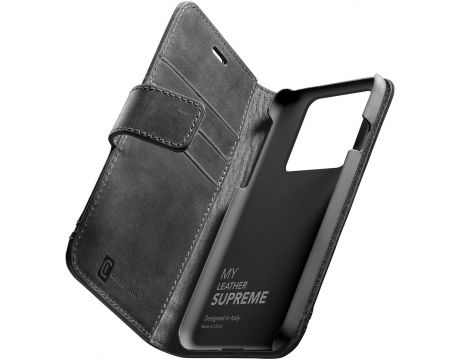 Cellular Line Book Supreme за iPhone 13 Pro, черен на супер цени