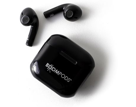 BoomPods Compact, черен - нарушена опаковка на супер цени