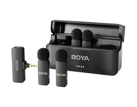 BOYA BY-V4, черен на супер цени