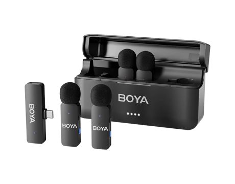 BOYA BY-V4U, черен на супер цени