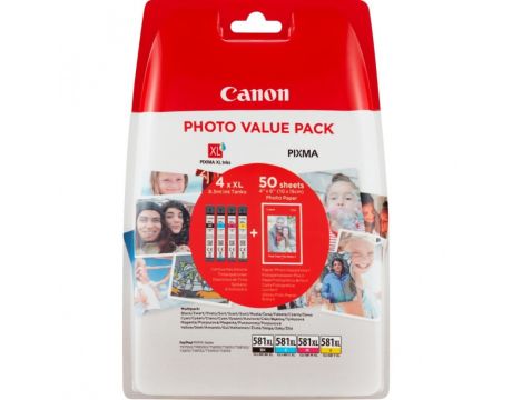 Canon CLI-581XL + хартия PP-201 на супер цени