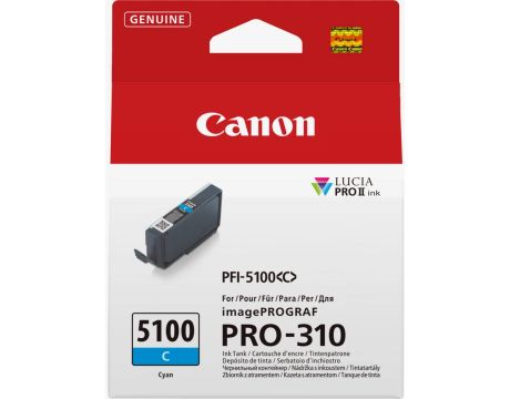Canon PFI-5100 cyan на супер цени