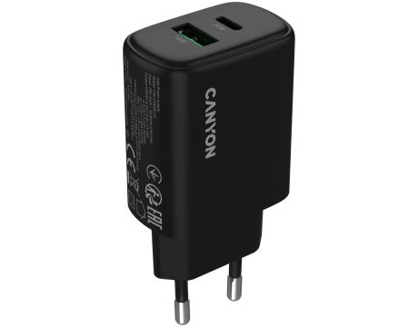 Canyon OnCharge 200 20W, черен на супер цени