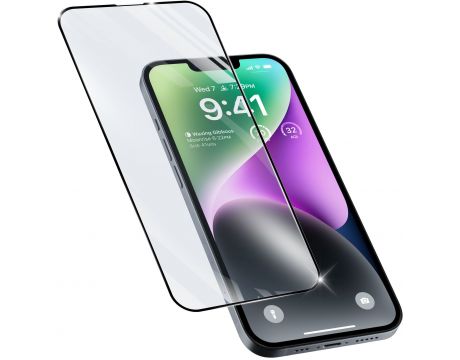 Cellular Line Impact Glass Capsule за Apple iPhone 14/14 Pro, прозрачен на супер цени