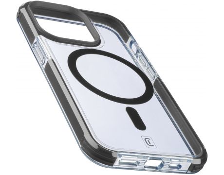 Cellular Line Tetra Force Strong Guard Mag за Apple iPhone 14 Plus, прозрачен/черен на супер цени