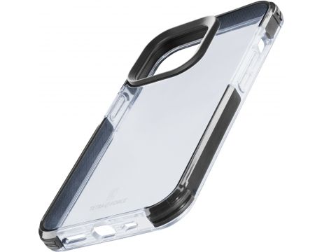 Cellular Line Tetra Force Strong Guard за Apple iPhone 14 Pro Max, прозрачен/черен на супер цени
