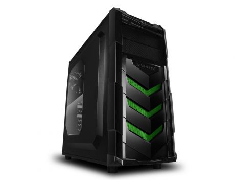 Raidmax Vortex V4 404WBG, черен/зелен на супер цени