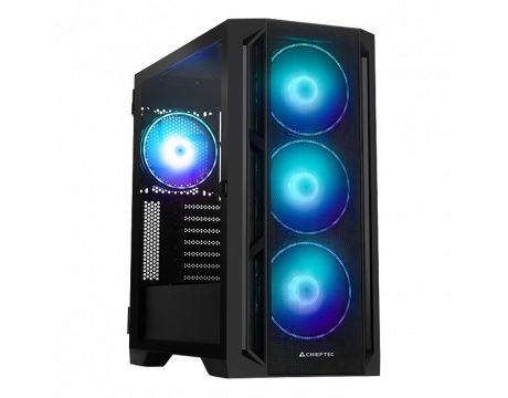 Chieftec Apex Lumo, черен на супер цени