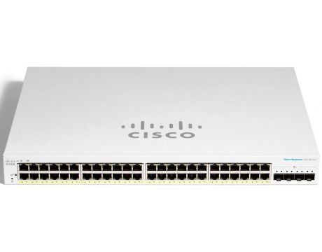 Cisco Business 220-48P-4G на супер цени