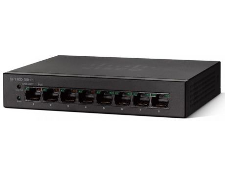Cisco SF110D-08HP на супер цени