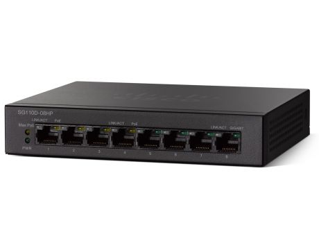 Cisco SG110D-08HP на супер цени