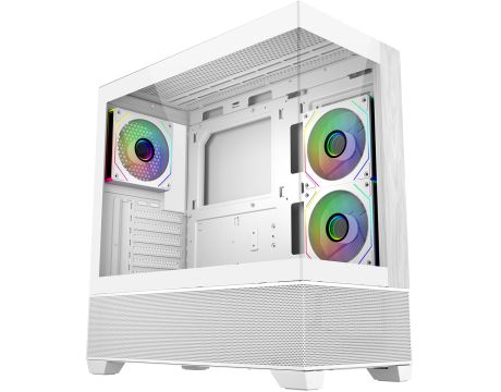 CoolerMaster Elite 690 Wood, бял на супер цени