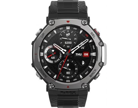 Amazfit T-Rex 3, 48 мм, черен на супер цени