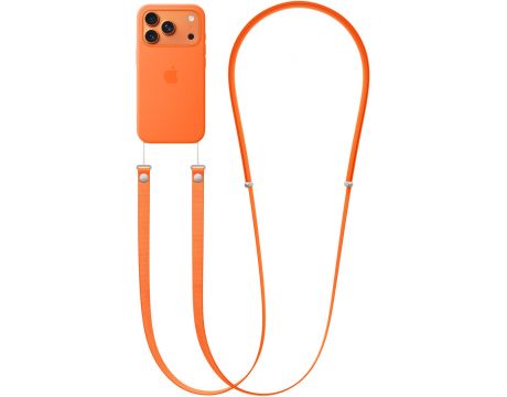 Apple Crossbody Strap, оранжев на супер цени