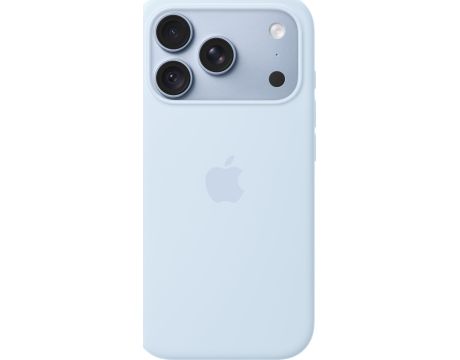 Apple Silicone MagSafe за Apple iPhone 18 Pro Max Crisp Blue на супер цени