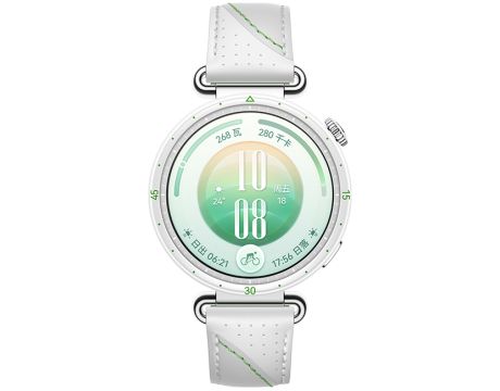 смарт часовник HUAWEI WATCH GT 7, 41 мм, бял/зелен и безжични слушалки HUAWEI Freebuds SE 4 ANC на супер цени