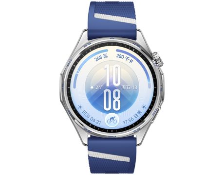 смарт часовник HUAWEI WATCH GT 7, 46 мм, син/бял и безжични слушалки HUAWEI Freebuds SE 4 ANC на супер цени