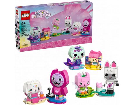 LEGO Gabby's Brick-Built Cat Friends на супер цени