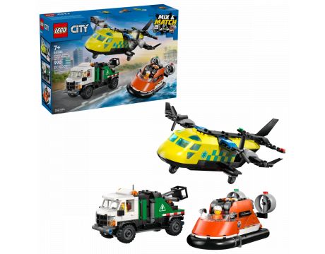 LEGO Airplane, Service Truck & Hovercraft Remix на супер цени