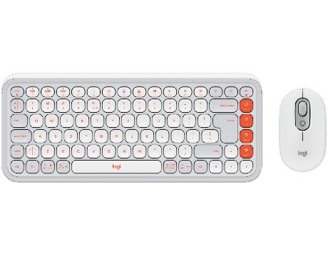 Logitech Pop Icon Combo, бял на супер цени