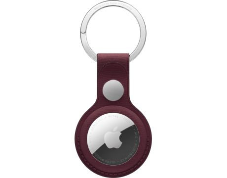 Apple AirTag FineWoven Key Ring Burgundy на супер цени