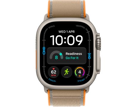 Apple Watch Ultra 4, Cellular, 49 мм, S/M, Natural Titanium, Sand на супер цени